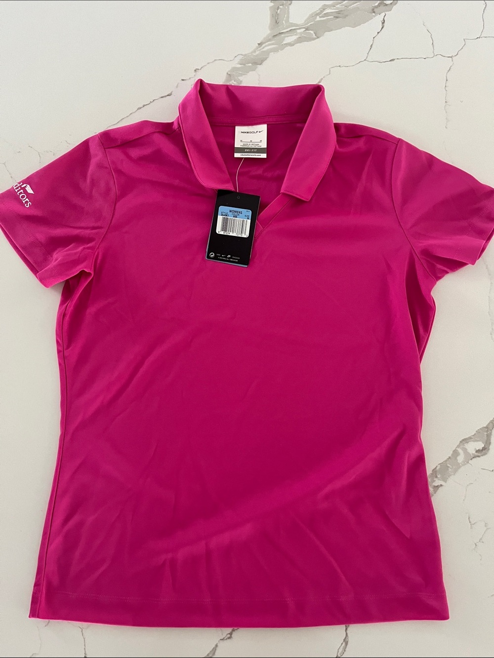 Nike Women's Polo Shirt - Fuchsia Pink